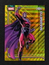 2026 Topps Chrome Marvel Comics Magneto #74 Gold Wave Refractor /50