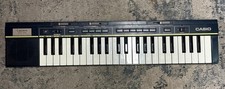 Teclado eléctrico Casio Casiotone MT-36 de colección probado y funcionando sin cable de alimentación