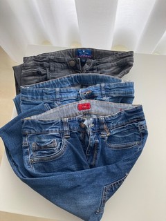 Jeans Jungen Gr. 170 sOliver H&M Tom Tailor blau und grau