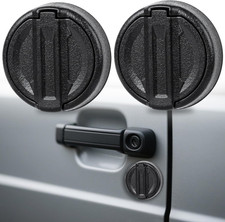 Magnetic Keyhole Covers for Jeep Wrangler Jl/Gladiator JT 2018-2025 ABS Front Do