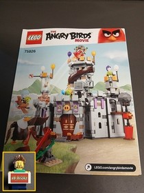 LEGO Angry Birds: King Pig's Castle (75826) -  ALL mini figs + instructions