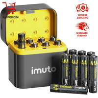 Wiederaufladbare AAA Batterien 16Er Pack Lithium Akkus 1300Mwh 1,5V Mit