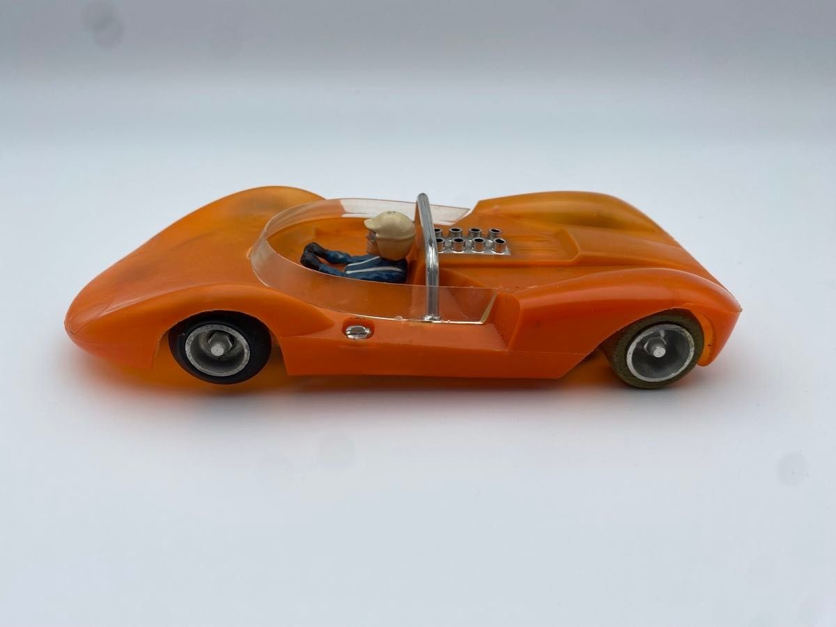 COX LA CUCARACHA 1/24 スロットカー 箱付き レア 当時物 Vintage 1960s Cox La Cucaracha 1/24 Slot Car Orange with Box