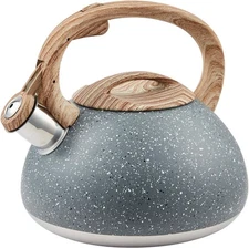 Whistling Tea Kettle Stainless Steel Teapot Teakettle For Stovetop Induction Sto