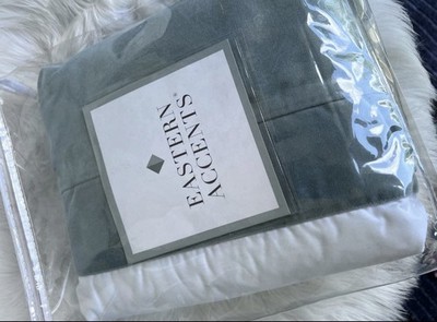 Eastern Accents Jackson 16  Bed Skirt Cali King Velvet $700