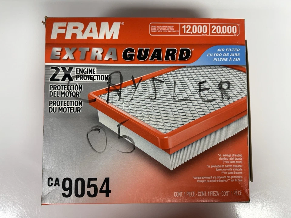 Nuevo en caja - Lote de 2 - Filtro de aire Fram Extra Guard CA9054 Foto 2 de 4