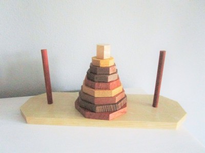 3D Logikspiel Spiel Logik Steckspiel Turm von Hanoi,  Motorikspiel