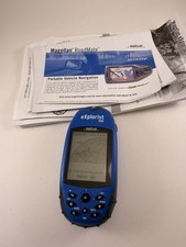 Magellan eXplorist 300 Handheld GPS Receiver Tested Works Blue Water Resist