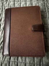 Filofax Pocket/handbag Brown Ring Organiser + Inserts