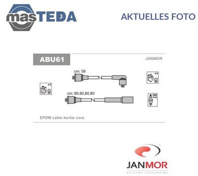 ABU61 ZÜNDLEITUNGSSATZ ZÜNDKABEL JANMOR NEU OE QUALITÄT