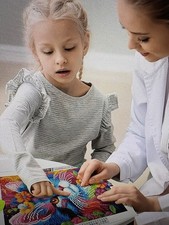 Jooz Diamond Painting Kit-Contains Two Canvases With A Cat Design