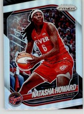 Natasha Howard 2025 Panini Prizm WNBA Silver Prizms 54 Indiana Fever