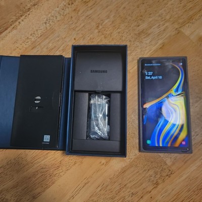 Samsung Galaxy Note 9 128GB Blue Verizon w/Box & 2 Cases *please read*