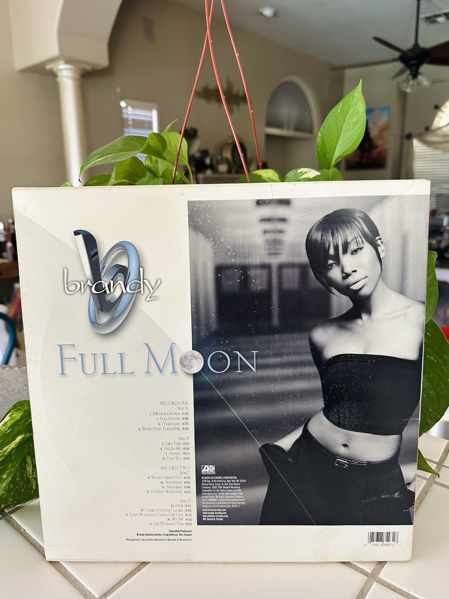 Full Moon [LP] by Brandy (Vinyl, Mar-2002, Atlantic USA) for sale