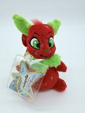 Neopets Strawberry Usul 2008 Limited Ed Jakks Pacific Plush NWT With Sealed Tag