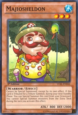 Majiosheldon - LVAL-EN044 - Common - 1st Edition - Moderately Played
