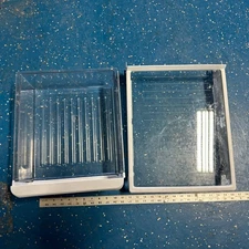 Frigidaire Refrigerator Chilled Meats Crisper Drawer 450082 W/ 215406102 Frame