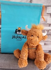 Original Jellycat Fuddlewuddle Highland Kuh N...