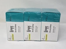 (LOT OF 3) L'eggs Everyday Regular Pantyhose Nude Sheer Toe, Size B, 4-Pack