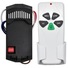 Universal Ceiling Fan Remote Control Kit Replacement for Harbor Breeze Hampto...