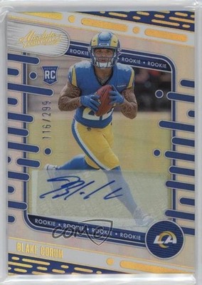 2024 Absolute Rookies Spectrum Signatures 116/299 Blake Corum Rookie Auto RC 5i3
