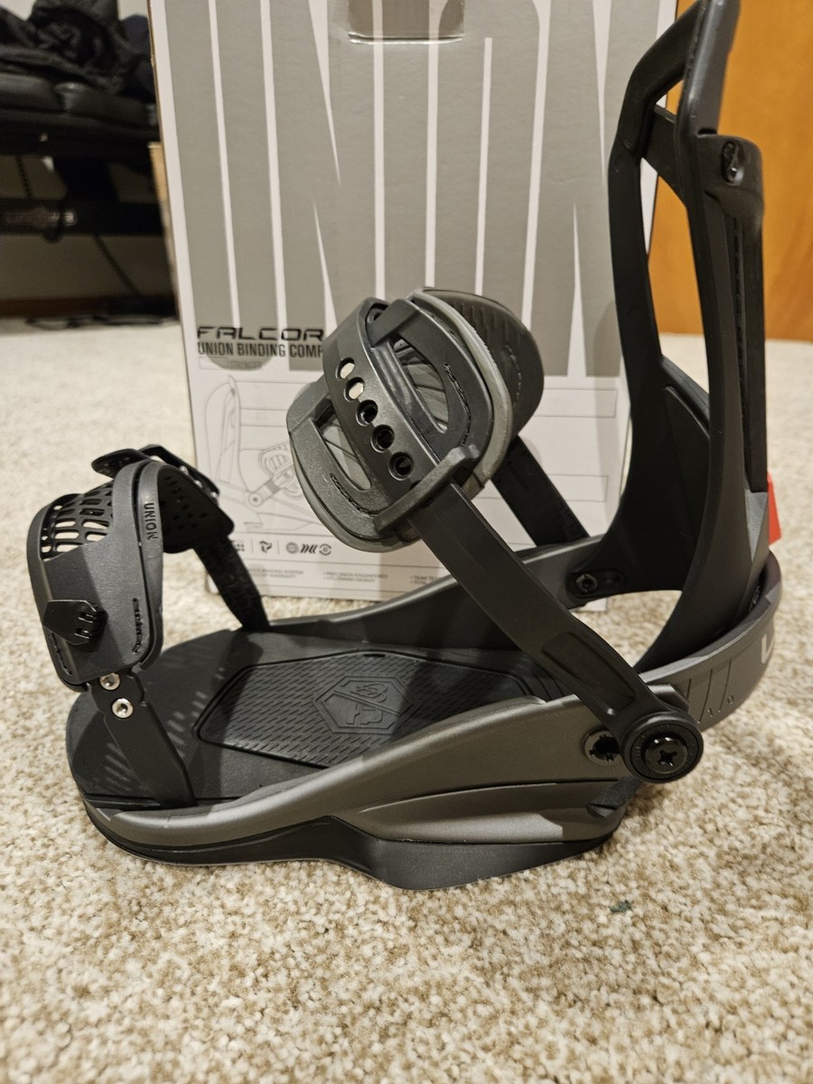 Union Falcor Men's 2025 Snowboard Bindings Black Size SMALL | eBay