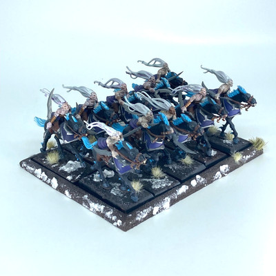 Doomfire Warlocks Regiment & Tablett - Daughters of Khaine / Dunkelelfen - Warhammer