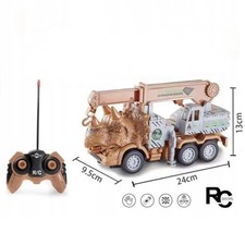 Remote Control Car Dinosaur Truck RC Car Firetruck Dinosaur 1:18 Kids Crane Toy