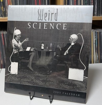 Weird Science 2003 Calendar Vintage Scientific Images Photos Quackary B&W Art L1
