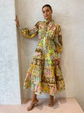 Alemais Matilde Pleat Shirt Dress Size AU 12 / US 8