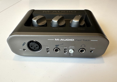 M-Audio Fast Track Aufnahme Studio Interface - Voll funktionstüchtig 