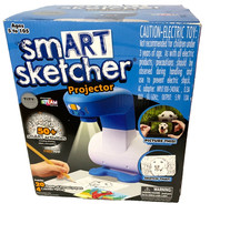 Smart Sketcher Projector Learning and Creative Sketch Toy w/Box, Cord, Cartridge
