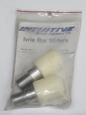 *OPEN BOX* White Bar End Sliders I.R.P. IBS-8