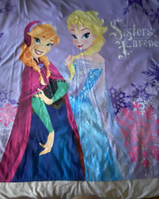 Disney Curtain Panel Drape Frozen 68"x72" Preowned