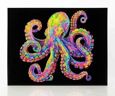DIAMOND DOTZ - Diamond Painting Neon Oktopus | Kit (Bastelset) | 2025