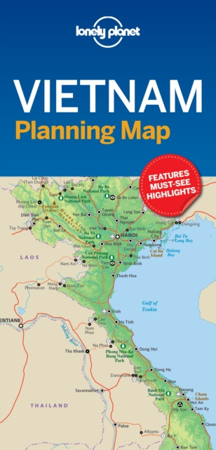 Lonely Planet Vietnam Planning Map by Lonely Planet (Sheet map, folded)