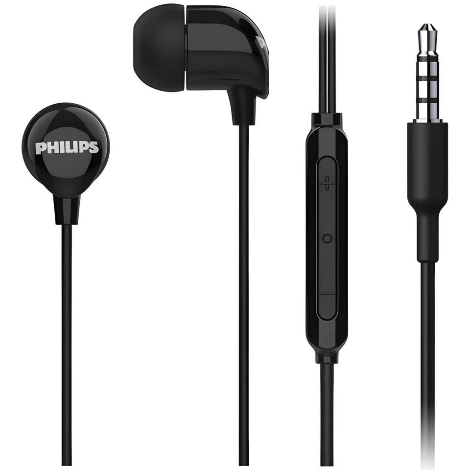 Philips 3.5mm Jack Headphones Earphones Wired for iPhone, iPad, Computer/Samsung - Image 2 of 4