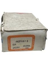 New Gould Shawmut Amp-Trap A2Y6-1 Type 1 6A 250V Fuses (LOT OF 10) **SALE**