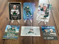 25-26 Flair Hockey Kirill Kaprizov Wild Flash And Flair Ud Portraits Upper Deck