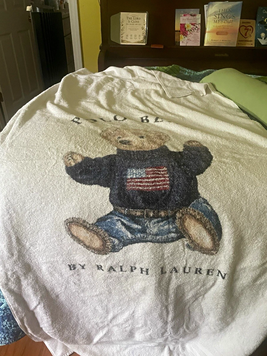 ralph lauren bear towel products for sale | eBay