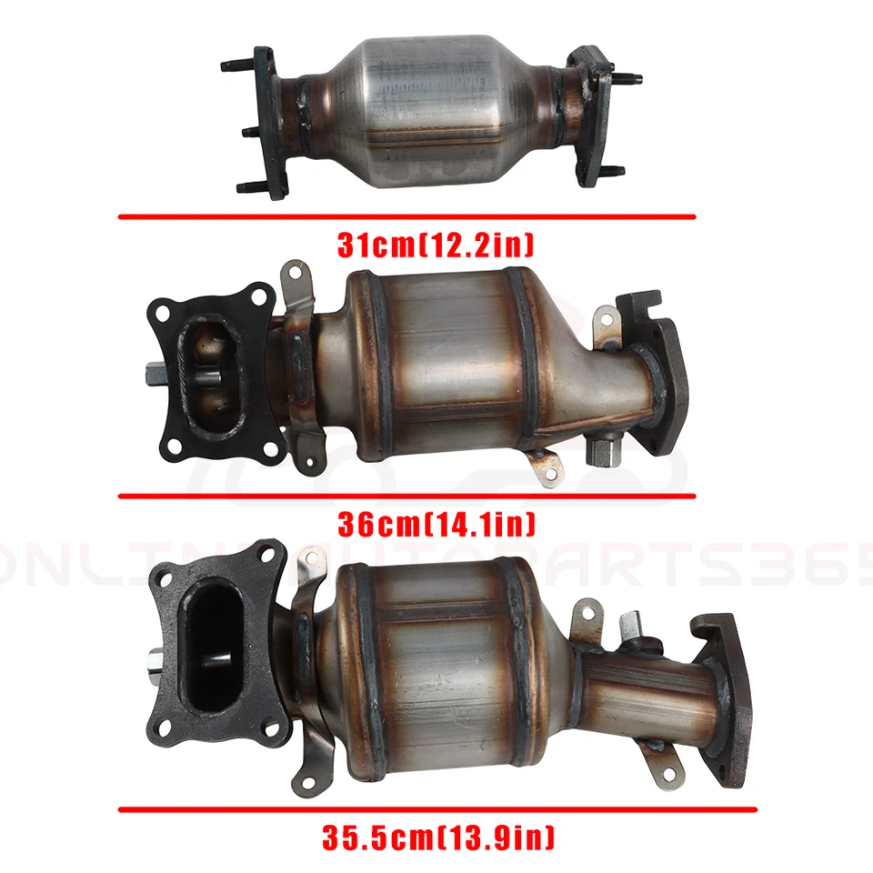 45131+45132+16447 Complete Catalytic Converters for 2009-2015 HONDA PILOT 3.5L Foto 4 de 4