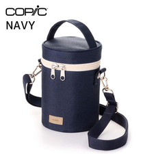 Too Copic Pochette Wallet Pen Case Navy Blue Marker Bag Organizer Storage JP