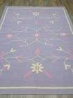 Turkish Geometric Anatolian Rug,Turkish Kilim Flat Weave Hand Made Rug, 5x7Ft — photo 1
