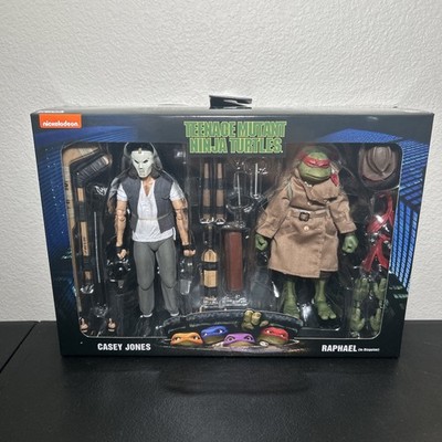 NECA Teenage Mutant Ninja Turtles Casey Jones & Raphael Figures