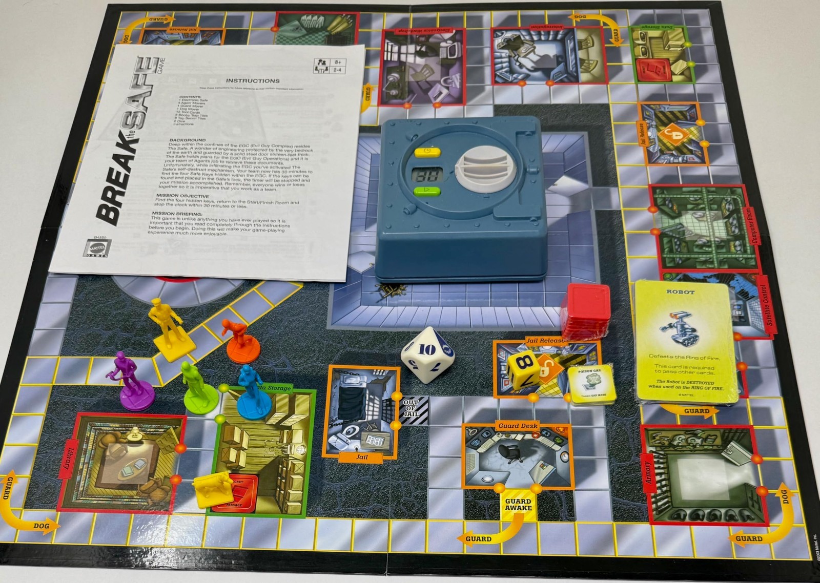 Break The Safe Electronic Board Game - 2003 - 100% Complete
