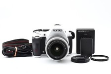 Pentax K-50 16.2 MP Digital SLR White ST 13633  18-55mm Lens From JAPAN 3564