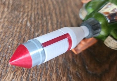 TV Accurate 4 Farben rote Spitze Dinky Nr. 351 UFO Abfangjäger Nase Rakete Shado