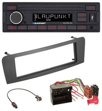 Blaupunkt MP3 AUX USB 1DIN Autoradio f&uuml;r Mercedes A-Klasse W176 B-Klasse W242 CL