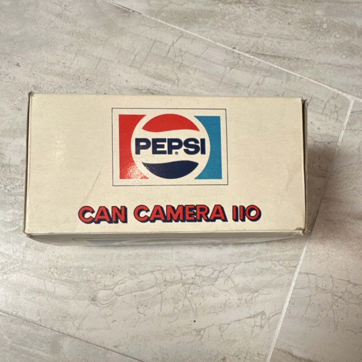 Pepsi Can Camera 110 White 110 Film Camera Collectible with
