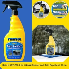 Rain-x 2-in-1 Glass Cleaner & Rain Repellant 16oz - 630006W